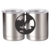 10 oz. Silver Stainless Steel Short Tumbler Thumbnail
