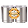 10 oz. Silver Stainless Steel Short Tumbler Thumbnail