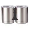 10 oz. Silver Stainless Steel Short Tumbler Thumbnail