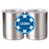 10 oz. Silver Stainless Steel Short Tumbler Thumbnail