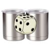 10 oz. Silver Stainless Steel Short Tumbler Thumbnail