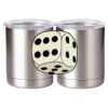 10 oz. Silver Stainless Steel Short Tumbler Thumbnail