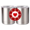 10 oz. Silver Stainless Steel Short Tumbler Thumbnail