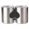 10 oz. Silver Stainless Steel Short Tumbler Thumbnail
