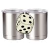 10 oz. Silver Stainless Steel Short Tumbler Thumbnail