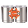 10 oz. Silver Stainless Steel Short Tumbler Thumbnail