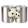 10 oz. Silver Stainless Steel Short Tumbler Thumbnail