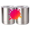 10 oz. Silver Stainless Steel Short Tumbler Thumbnail