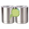 10 oz. Silver Stainless Steel Short Tumbler Thumbnail