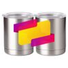 10 oz. Silver Stainless Steel Short Tumbler Thumbnail
