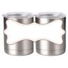 10 oz. Silver Stainless Steel Short Tumbler Thumbnail
