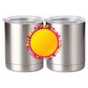 10 oz. Silver Stainless Steel Short Tumbler Thumbnail