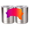 10 oz. Silver Stainless Steel Short Tumbler Thumbnail