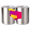10 oz. Silver Stainless Steel Short Tumbler Thumbnail