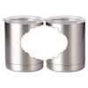 10 oz. Silver Stainless Steel Short Tumbler Thumbnail