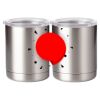 10 oz. Silver Stainless Steel Short Tumbler Thumbnail