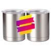 10 oz. Silver Stainless Steel Short Tumbler Thumbnail