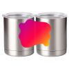 10 oz. Silver Stainless Steel Short Tumbler Thumbnail