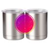 10 oz. Silver Stainless Steel Short Tumbler Thumbnail