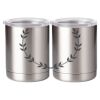 10 oz. Silver Stainless Steel Short Tumbler Thumbnail