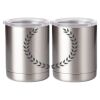 10 oz. Silver Stainless Steel Short Tumbler Thumbnail