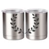 10 oz. Silver Stainless Steel Short Tumbler Thumbnail