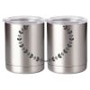 10 oz. Silver Stainless Steel Short Tumbler Thumbnail