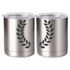 10 oz. Silver Stainless Steel Short Tumbler Thumbnail