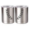 10 oz. Silver Stainless Steel Short Tumbler Thumbnail