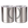 10 oz. Silver Stainless Steel Short Tumbler Thumbnail