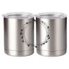 10 oz. Silver Stainless Steel Short Tumbler Thumbnail