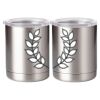 10 oz. Silver Stainless Steel Short Tumbler Thumbnail