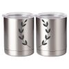 10 oz. Silver Stainless Steel Short Tumbler Thumbnail