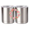 10 oz. Silver Stainless Steel Short Tumbler Thumbnail