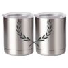 10 oz. Silver Stainless Steel Short Tumbler Thumbnail