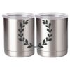 10 oz. Silver Stainless Steel Short Tumbler Thumbnail