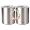 10 oz. Silver Stainless Steel Short Tumbler Thumbnail