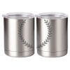 10 oz. Silver Stainless Steel Short Tumbler Thumbnail