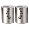 10 oz. Silver Stainless Steel Short Tumbler Thumbnail