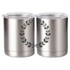 10 oz. Silver Stainless Steel Short Tumbler Thumbnail