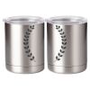 10 oz. Silver Stainless Steel Short Tumbler Thumbnail