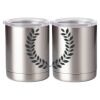 10 oz. Silver Stainless Steel Short Tumbler Thumbnail