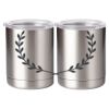 10 oz. Silver Stainless Steel Short Tumbler Thumbnail