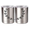10 oz. Silver Stainless Steel Short Tumbler Thumbnail