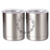 10 oz. Silver Stainless Steel Short Tumbler Thumbnail