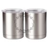 10 oz. Silver Stainless Steel Short Tumbler Thumbnail