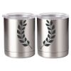 10 oz. Silver Stainless Steel Short Tumbler Thumbnail