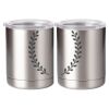 10 oz. Silver Stainless Steel Short Tumbler Thumbnail