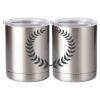 10 oz. Silver Stainless Steel Short Tumbler Thumbnail