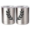 10 oz. Silver Stainless Steel Short Tumbler Thumbnail